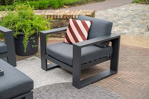 Cube lounge fauteuil carbon black / reflex black - Afbeelding 2