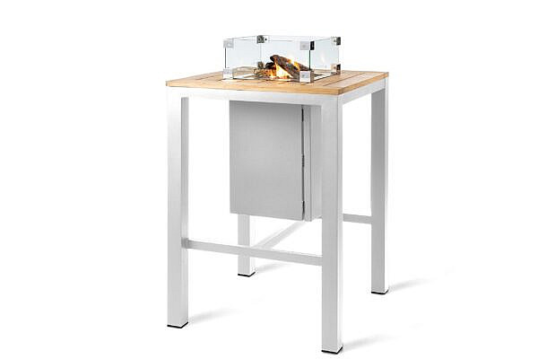 Happy Cocoon Aluminium Square Bar Table - Afbeelding 4