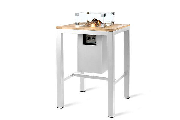 Happy Cocoon Aluminium Square Bar Table - Afbeelding 3