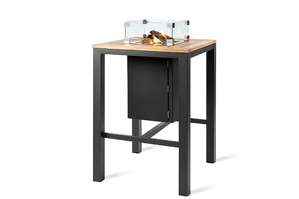 Happy Cocoon Aluminium Square Bar Table - Afbeelding 2