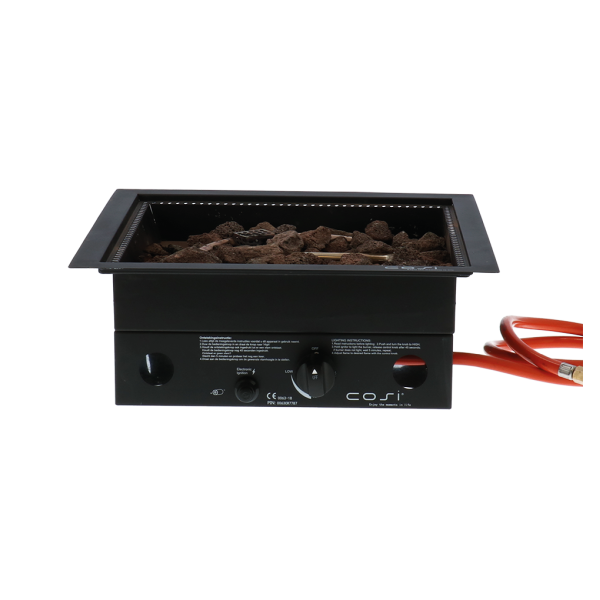 Cosi inbouwbrander square (vierkant/zwart) - Afbeelding 5