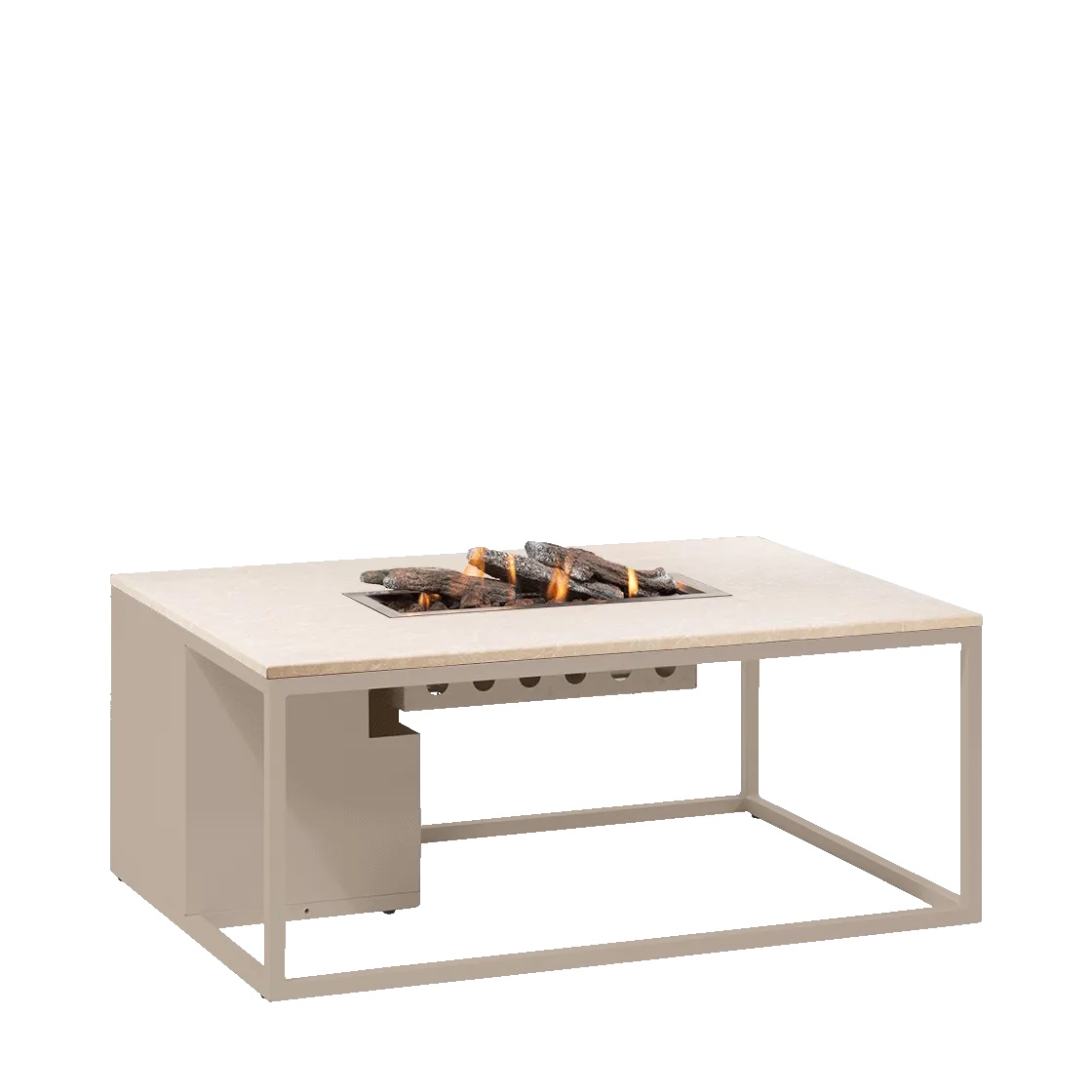 Cosiloft 120 vuurtafel sandy beige / stone look - Afbeelding 4