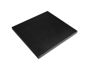 Deksel Cocoon Table Vierkant Klein Zwart