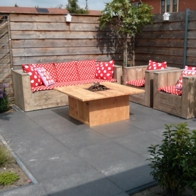 Easyfires vuurtafel Excellent square - Afbeelding 2