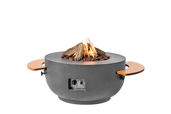 Cocoon Vuurtafel Bowl Antraciet - Afbeelding 3
