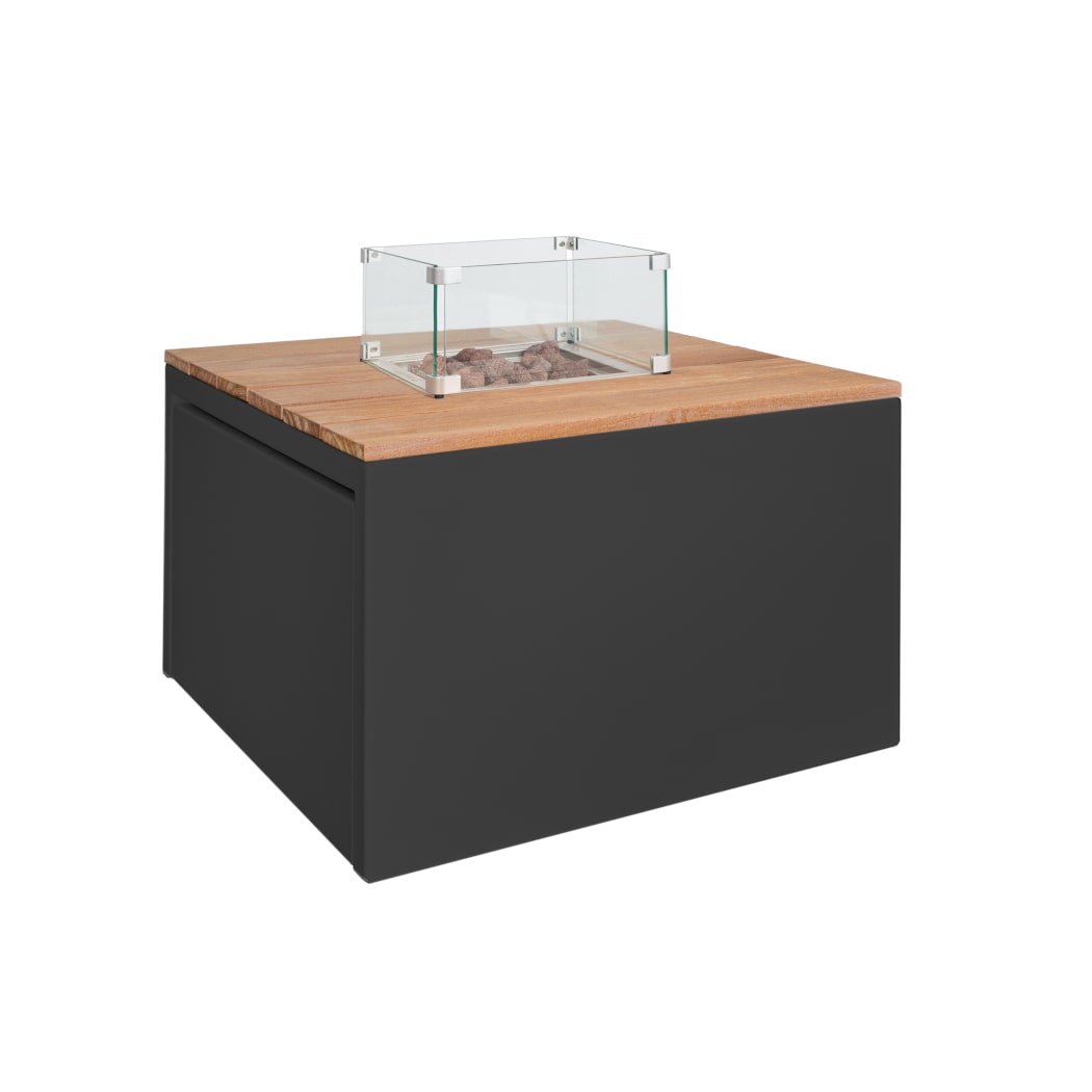 Easyfires vuurtafel Cube Vierkant zwart - Afbeelding 2