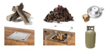 Happy Cocooning Inbouwbrander Vierkant inclusief glasset - Afbeelding 3