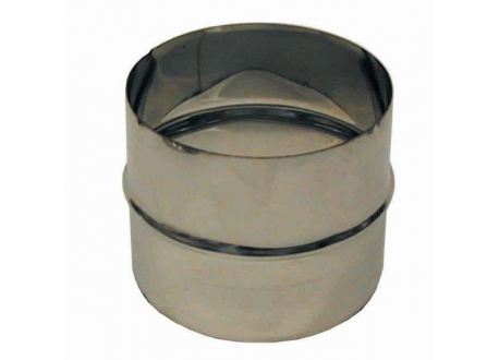 Zwart Geëmailleerd Koppelstuk Vr-vr 125mm | Heating World