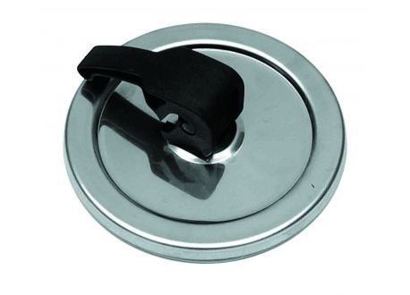 Rookkanaal RVS, Inspectiedeksel, diameter Ø150