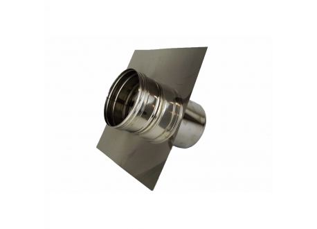 Rookkanaal RVS, topaansluiting, diameter Ø150 - Afbeelding 2