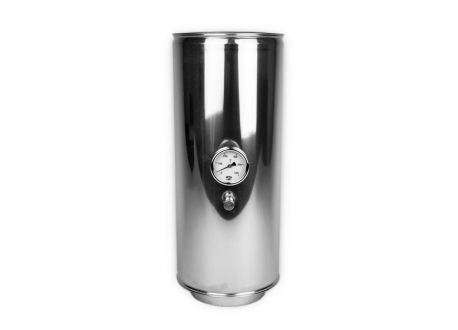 Dubbelwandig rookkanaal RVS, temperatuursensor pijp 250mm, diameter Ø150-200.